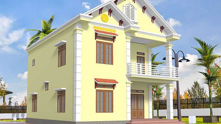 Nhà ống sơn màu gì đẹp? 10 mẫu sơn nhà ống xu hướng 2024 10 nhà ống sơn màu gì đẹp