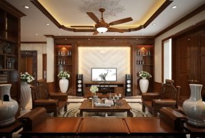 50+ mẫu thiết kế nội thất gỗ phòng khách đẳng cấp sang trọng 6 nội thất gỗ phòng khách