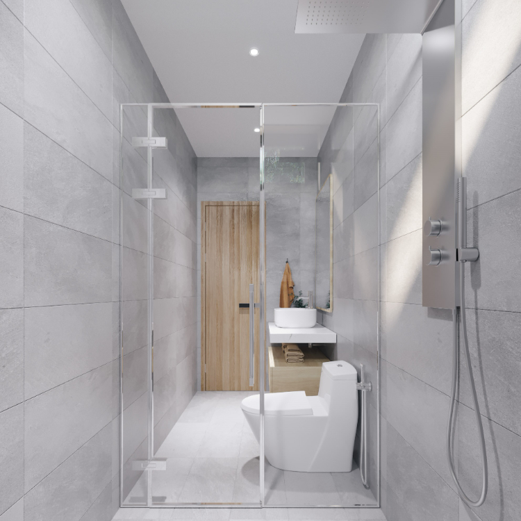 99+ Mẫu nội thất phòng tắm đẳng cấp, sang trọng nhất 2024 16 Mẫu thiết kế nội thất phòng tắm cho chung cư, căn hộ cao cấp