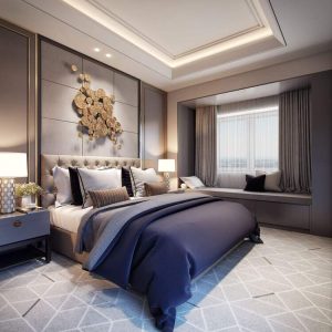 Trọn bộ các mẫu thiết kế nội thất phòng ngủ hiện đại đẹp nhất 2024 4 Thiết kế nội thất phòng ngủ